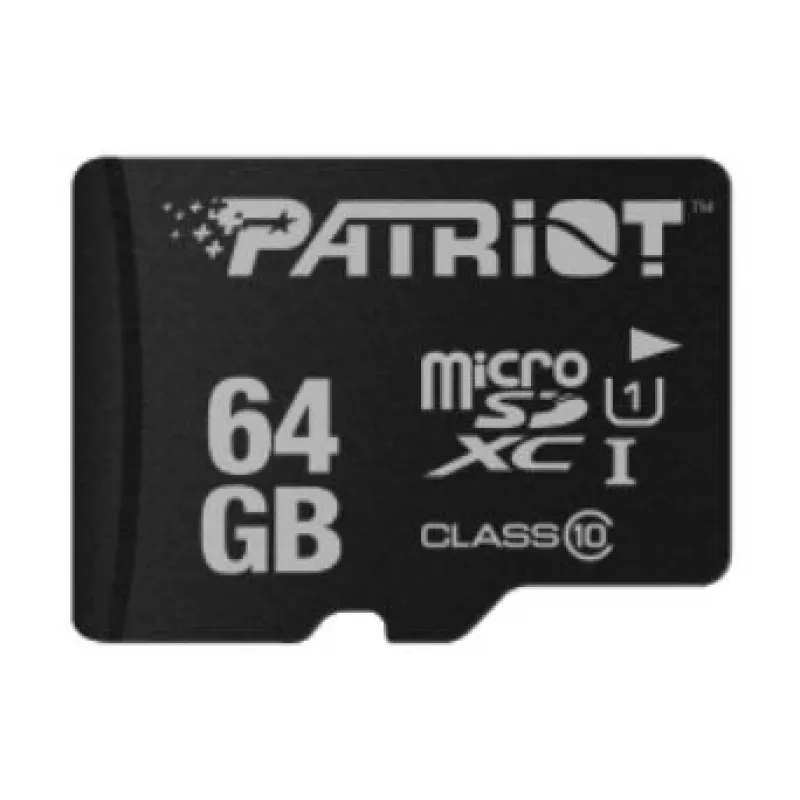 Memory card PATRIOT MicroSDXC 64GB UHS‑I Class 10 U1 80MB/s (PSF64GMDC10)