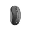 Wireless optical office mouse NATEC Toucan Office RF — ambidextrous, 1600 DPI, 3 buttons, wheel, grey/black