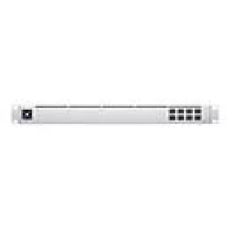 Network switch Managed L2 UBIQUITI USW-Aggregation — 8 SFP+ slots, 10G support, fanless, 1U rack, silver