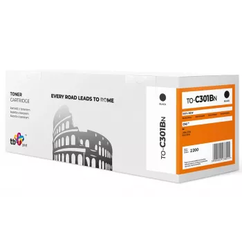 Toner TB Compatible with OKI C301 to-C301BN BK