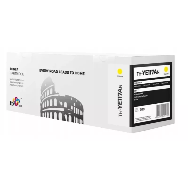 Toner for HP117A W2072A yellow TH-YE117AN 100% new