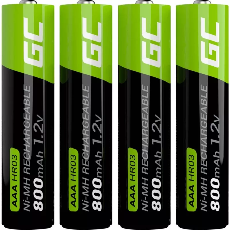 Rechargeable battery Green Cell GR04 AAA NiMH 1.2 V 800 mAh 4 pcs