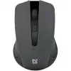 Wireless Optical Mouse DEFENDER MM-935 RF, ambidextrous, 1600 DPI, grey, USB receiver, AAA batteries