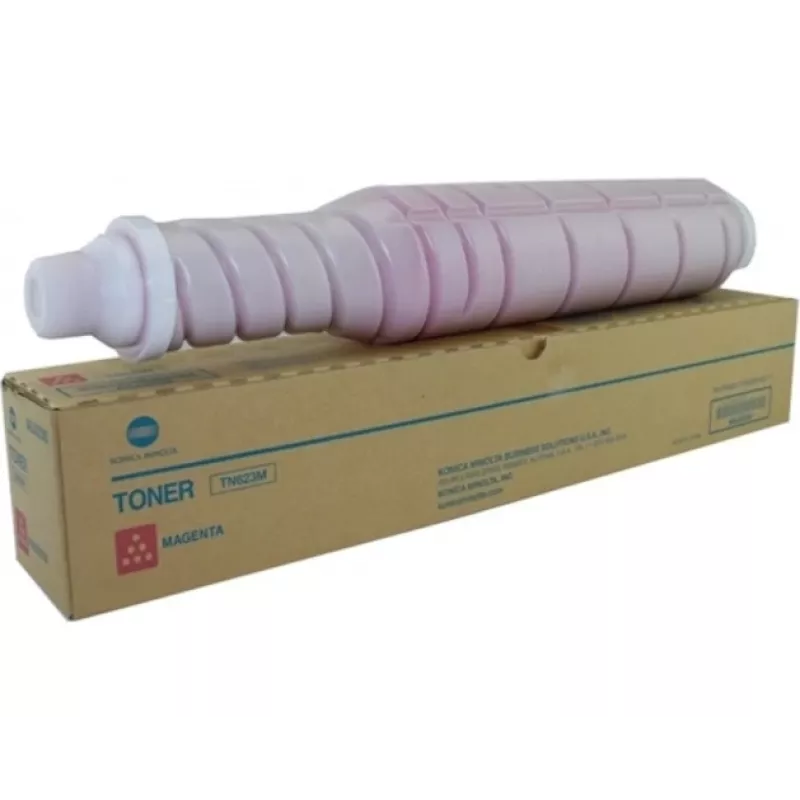 Konica Minolta A8J3350/TN-623M Toner Magenta. 70K Pages for KM Bizhub