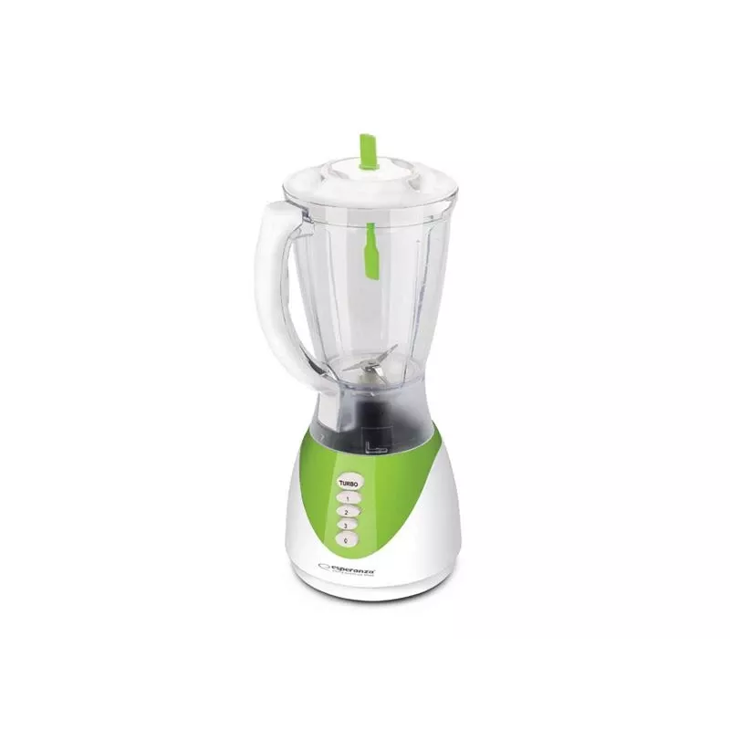 Tabletop blender ESPERANZA EKM023G Piña Colada Green, 350 W, 1.5 L jug, 3 programs, stainless steel blades