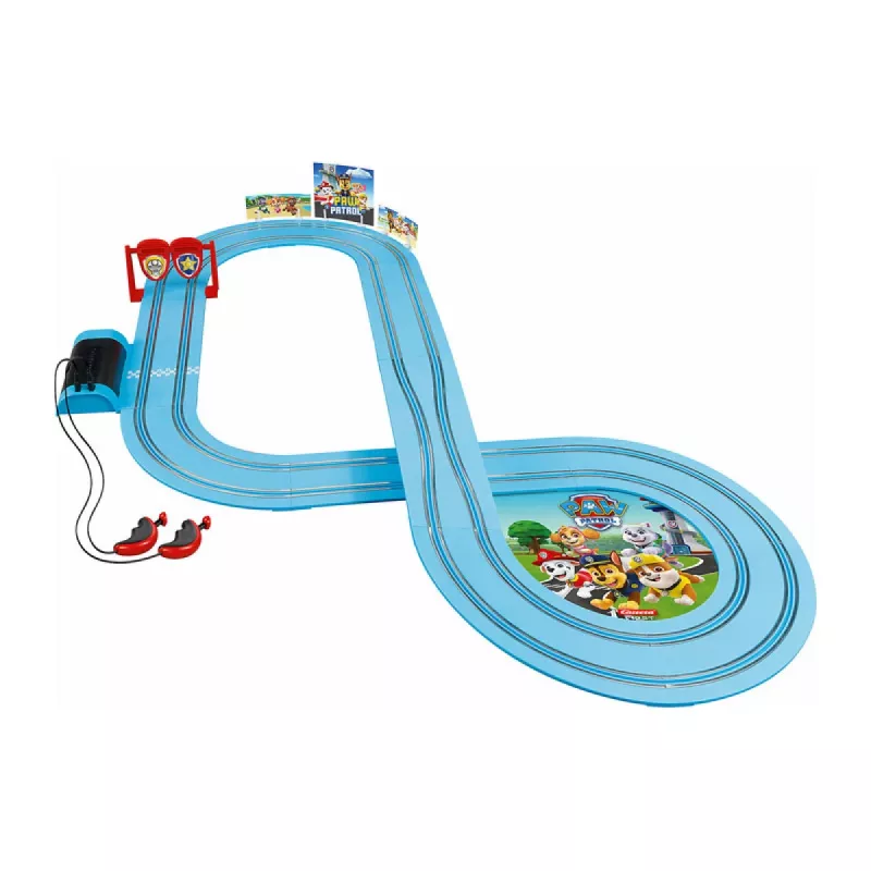 Racing vehicle and play track CARRERA 20063035 — PAW Patrol 'On the Double', multicolour, for ages 3+