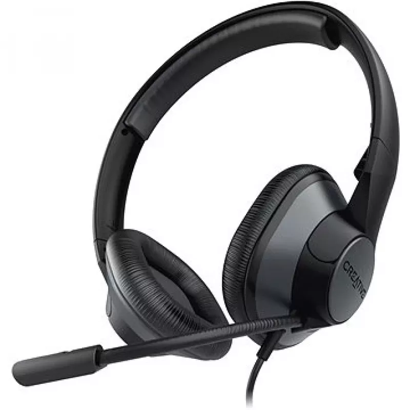 Creative 51EF0960AA000 HS-720 V2 on-ear Headset Black Silver Volum