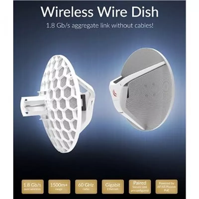 Mikrotik RBLHGG-60ad kit network antenna