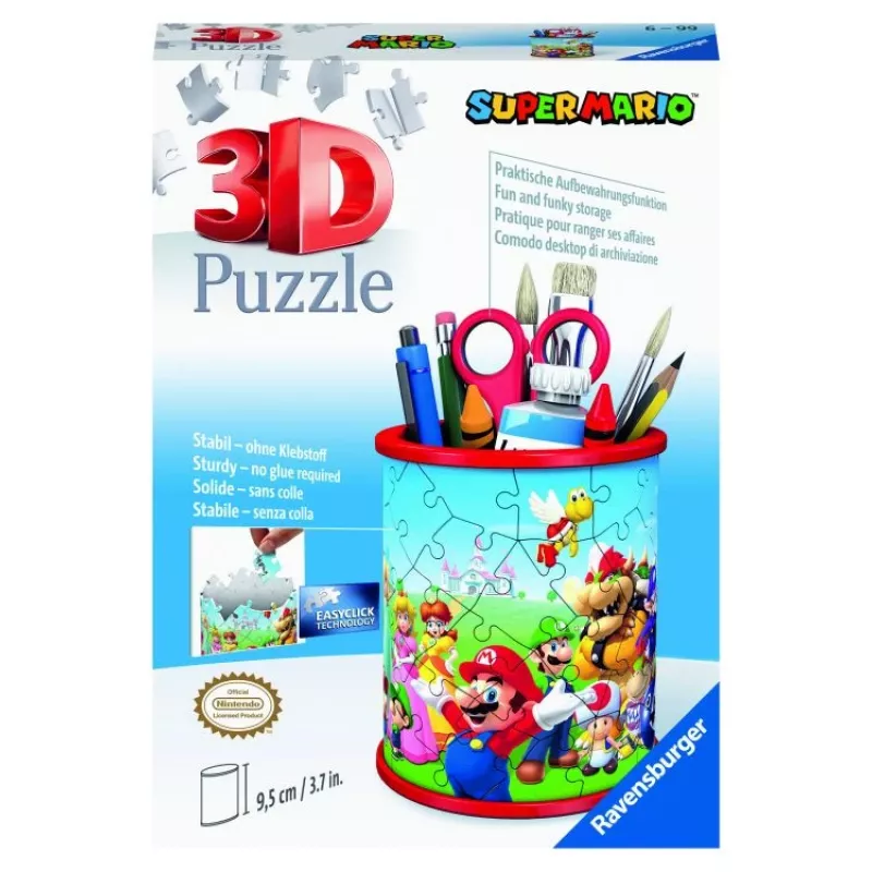 3D Puzzle Ravensburger Super Mario Pencil Holder 54 pcs