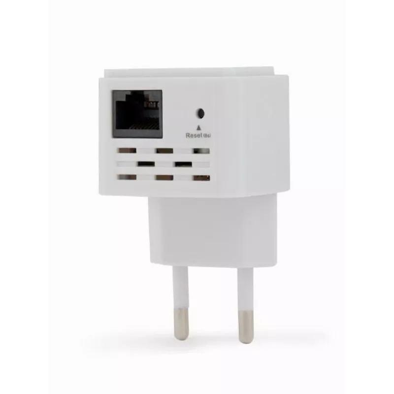 Network repeater Gembird WNP-RP300-03, 300 Mbps, 2.4 GHz, 3 dBi internal antenna, 1x RJ-45