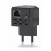 Network repeater GEMBIRD WNP-RP300-03-BK, 300 Mbps, 2.4 GHz, 802.11g, 1x RJ-45, internal 3 dBi antenna, AC 100–240V