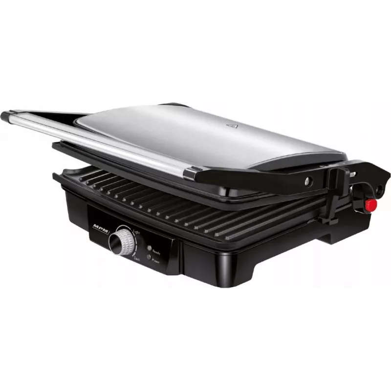 Contact grill MPM MGR-09M - 2000 W, panini grill, adjustable top plate