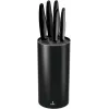 Smile Sns-3 Tacoma Kitchen Knife Set 5 Pieces Stainless Steel Non-Stick Coating Round Black
