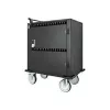 Manhattan iPad to 13 inch, MacBook Air to 13 inch & Chromebook to 14 inch 32-bay Charging Trolley/Cart via USB-C, Also other tablets/smartphones (with device to USB-C cable), Bays 330x22x235mm, Device charging cables not included (suggest USB-C cable 354868),Cabinet