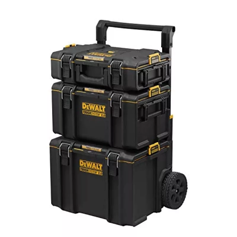Tool storage box DeWalt DWST83402-1, black/yellow, 554×500×1150 mm