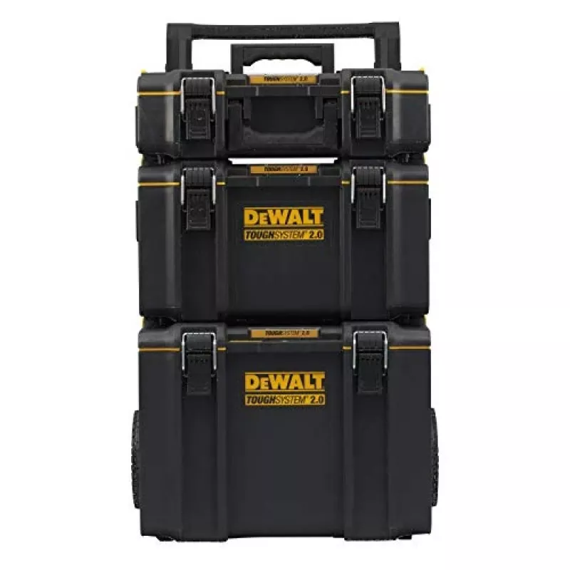 Tool storage box DeWalt DWST83402-1, black/yellow, 554×500×1150 mm
