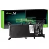 Laptop battery Green Cell for ASUS A555 F555 K555 R556 X555, LiPo 4000 mAh, 7.6 V, 4 cells, black