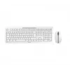 Keyboard CHERRY Stream Desktop Recharge Mouse included Universal RF Wireless QWERTZ German Grey