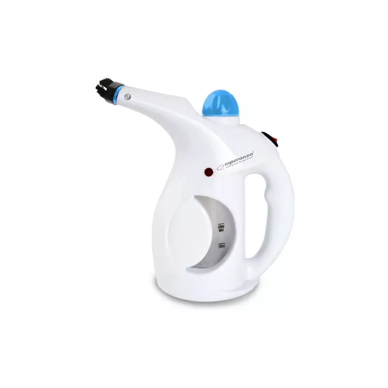 Handheld garment steamer ESPERANZA EHI006 — 800 W, 15 g/min steam, 0.2 L tank, 1.5 m cord, black