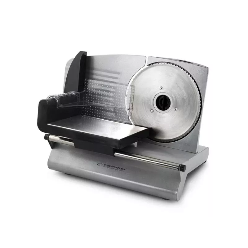 Esperanza Mortadella EKM018K electric food slicer, 150 W, max slice thickness 15 mm, stainless steel, Silver