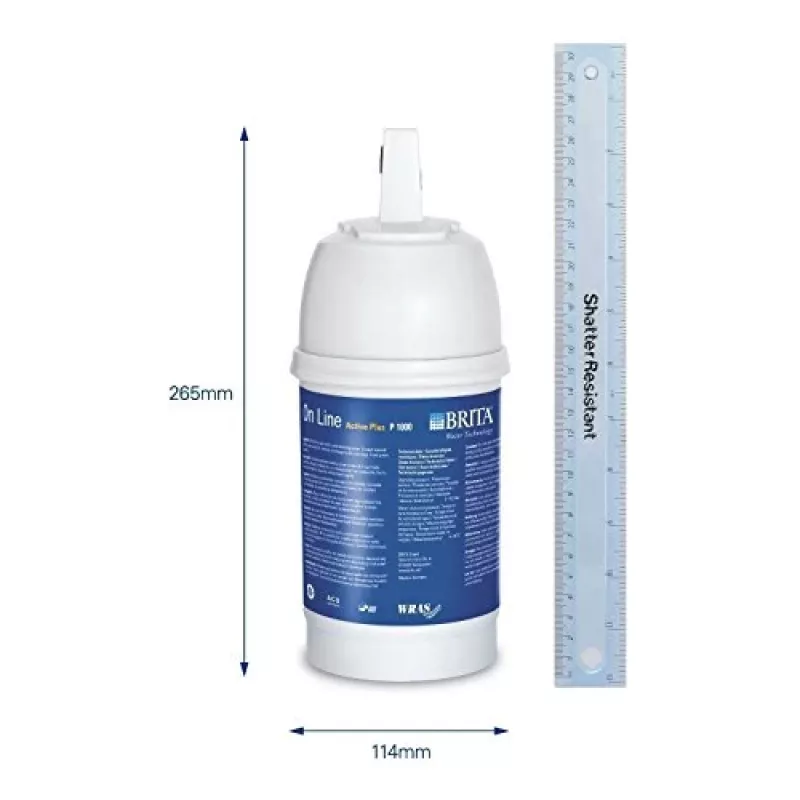 BRITA P1000 Tap Water Filter Cartridge - Single, Blue