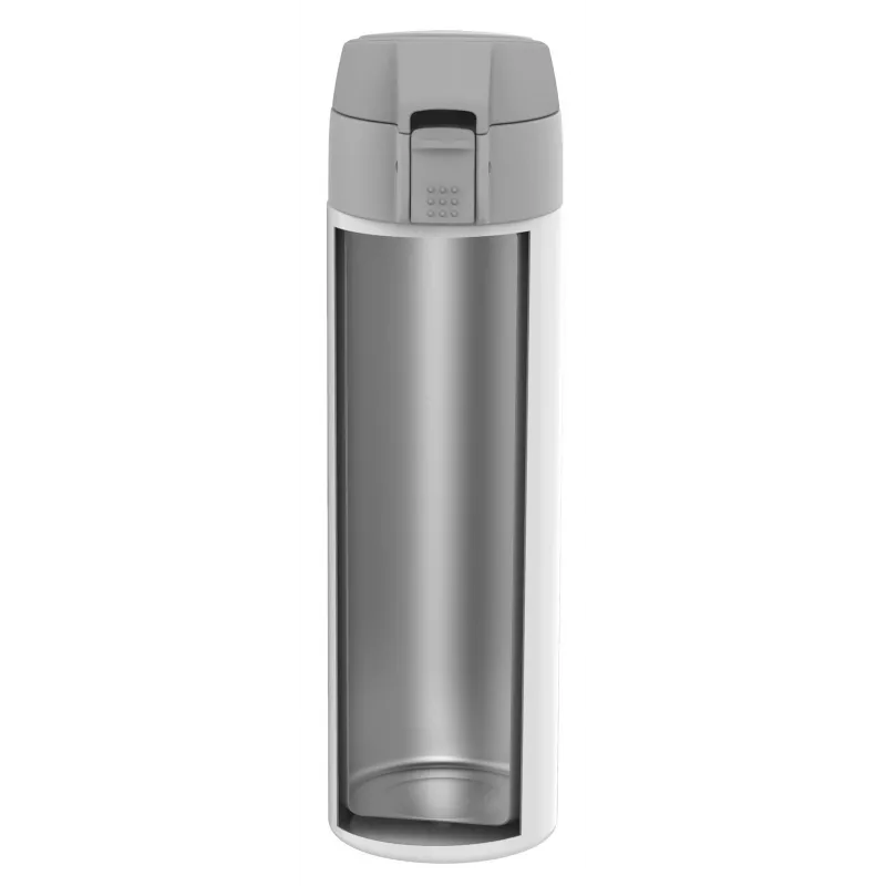 ZWILLING THERMO Thermos Flask, Travel Mug, Double Wall Insulation, Safety Seal, 450 Ml, Height: 22,8 cm, White
