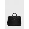 Laptop bag GUESS GUCB15NTMLBK 16-inch black nylon with triangle logo