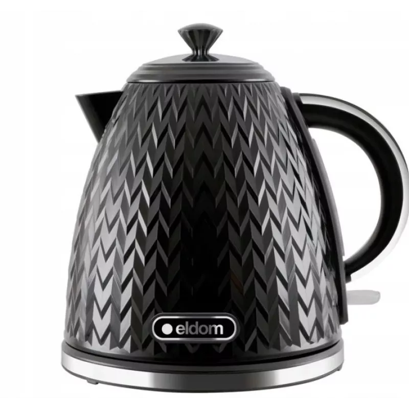 ELDOM NELA kettle, 1.7 l capacity, 2000 W power, black