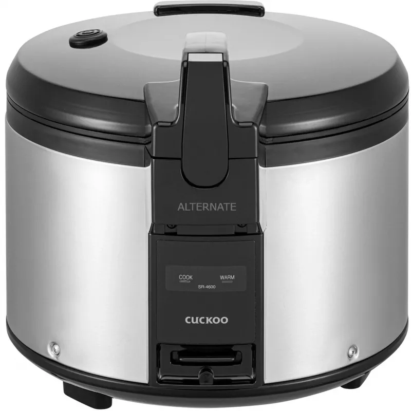 Rice cooker with cuckoo 4600ml silver SR-4600