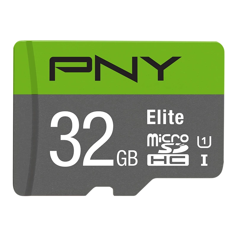 MicroSDHC Card PNY Elite 32GB Class 10 UHS-I P-SDU32GU185GW-GE