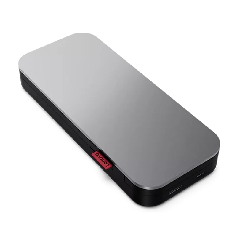 Power Bank Lenovo Go Lithium-Ion 20000 mAh Black Grey USB Type-A Type-C