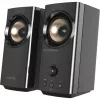 CREATIVE T60 2.0 Compact Hi-Fi Desktop Speakers with Clear Dialog and Surround by Sound Blaster SmartComms Kit USB-C Audio Mic and Headset Ports B