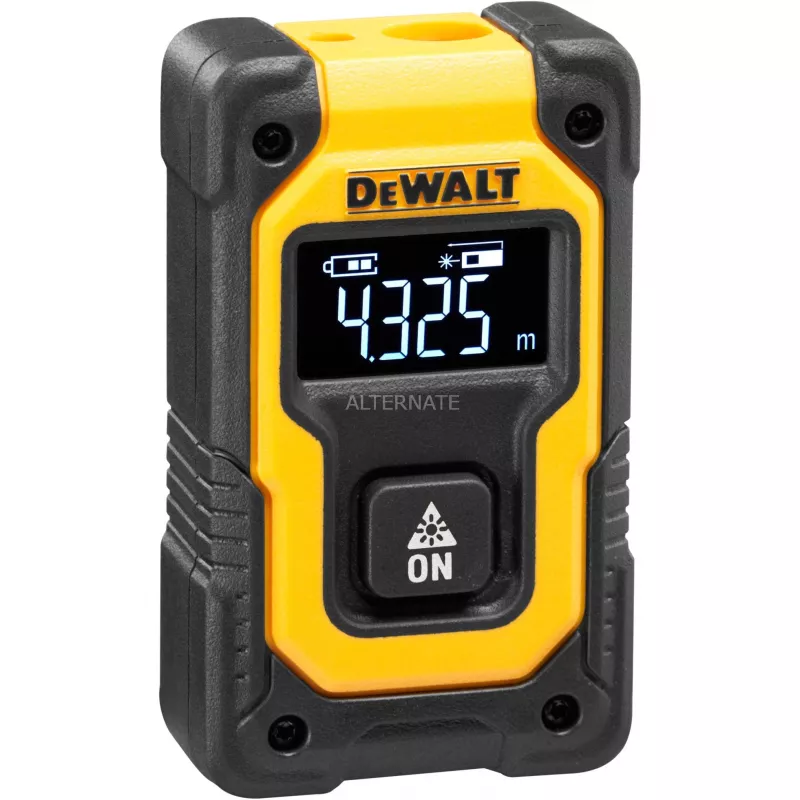 Laser distance meter DeWalt DW055PL-XJ, range 0–16 m, accuracy ±6 mm, 3.7V rechargeable battery, USB cable