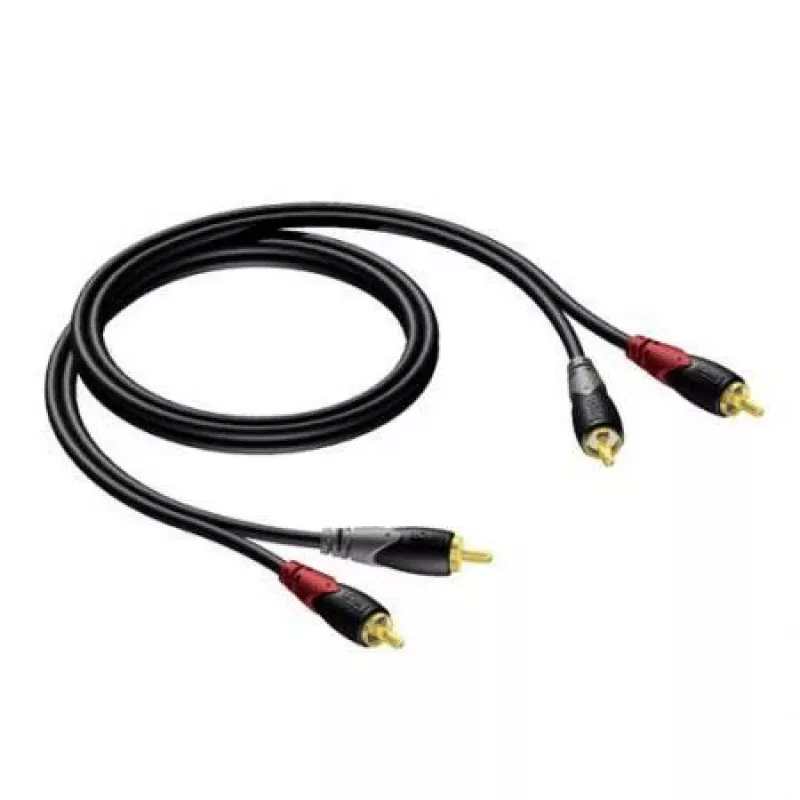 Cable 2X RCA/RCA Male -2X RCA/RCA Male 1,5