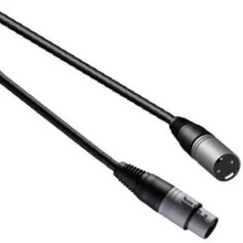 CABLE XLR MALE-XLR FEMALE 3 M