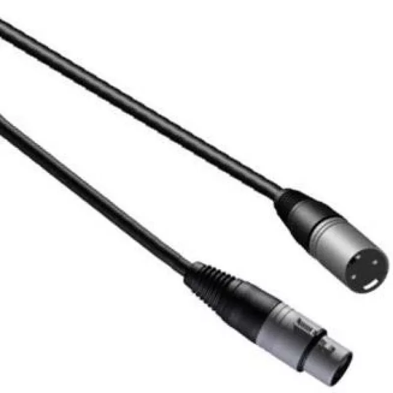CABLE XLR MALE-XLR FEMALE 1.5 M