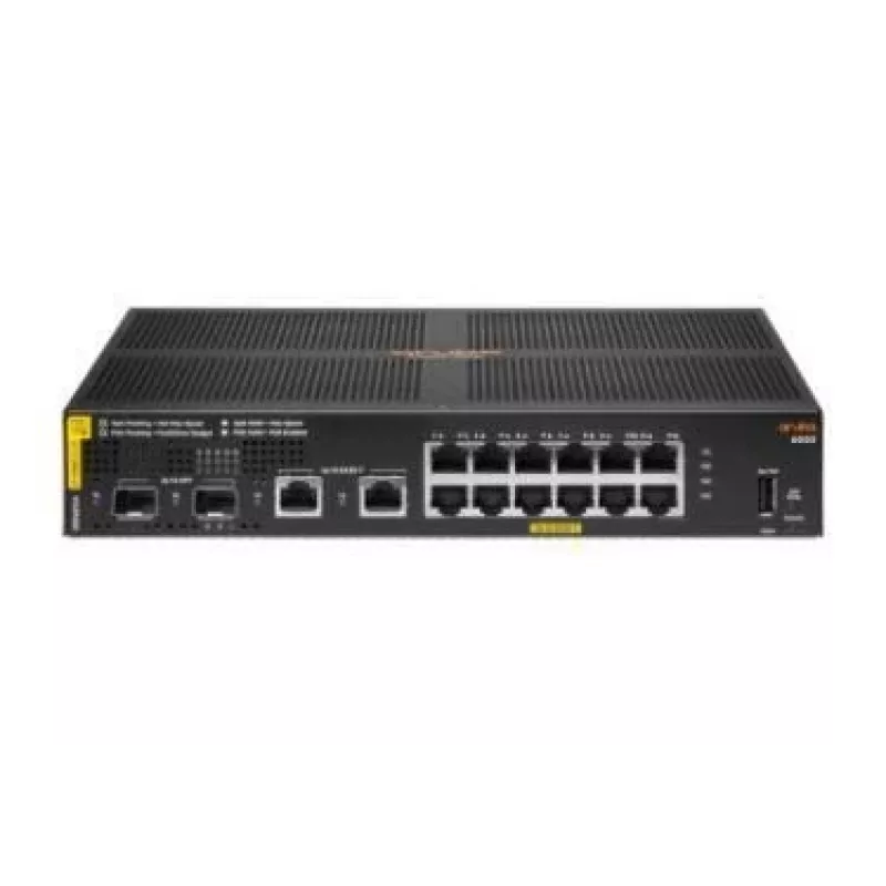 HPE Aruba Networking Aruba 6000 12G Class4 PoE 2G/2SFP 139W Managed L3