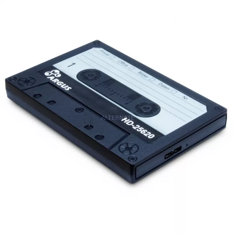 HDD enclosure Inter-Tech HD-25620 Black White 2.5 inch
