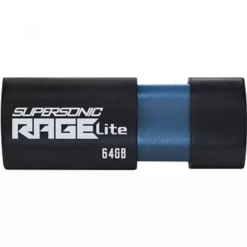 USB flash drive PATRIOT Supersonic Rage Lite 64 GB USB Type-A 3.2 Gen 1, slide, shock resistant