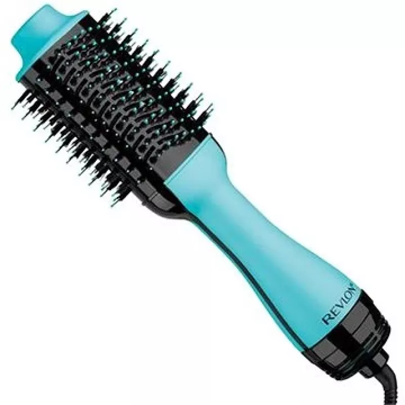 Revlon RVDR5222 One-Step Hair Dryer and Volumizer hot air brush, green