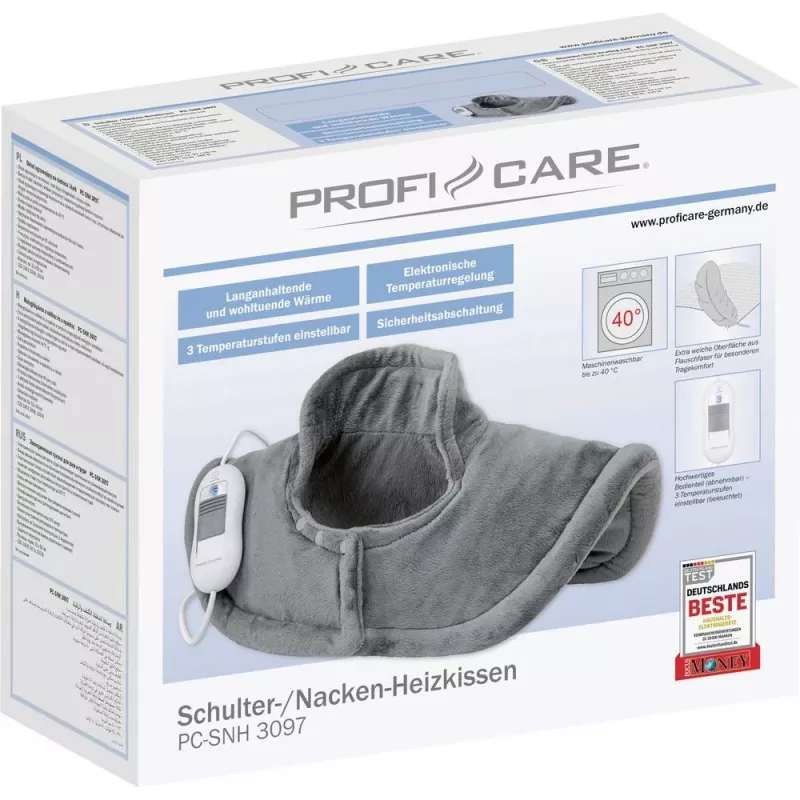 Shoulder/neck warming collar ProfiCare PC-SNH 3097 grey