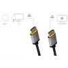 LogiLink CHA0101 HDMI AV Cable Black-grey 2m HDMI to HDMI Plugs
