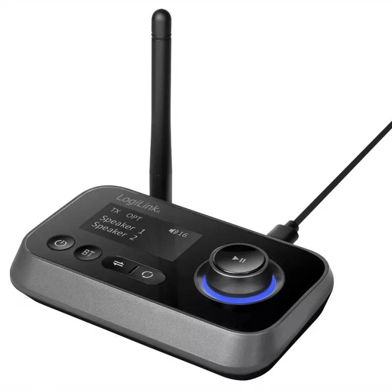 LogiLink BT0062 Bluetooth Audio Transmitter/receiver BT 5.0 10 M Range