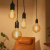 Smart bulb Denver LBF-404 Wi-Fi Black Transparent Energy Class F