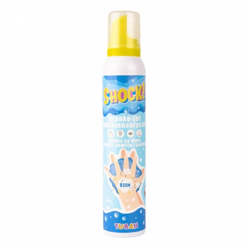 Slime Tuban SHOCK! MULTISENSORY FOAM-GEL ICE 200 ml Blue