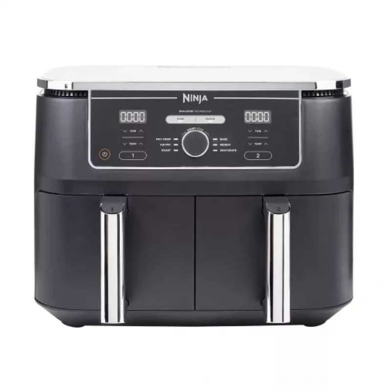 Ninja AF400EU fryer Double 9.5 L Stand-alone 2470 W Hot air fryer Black