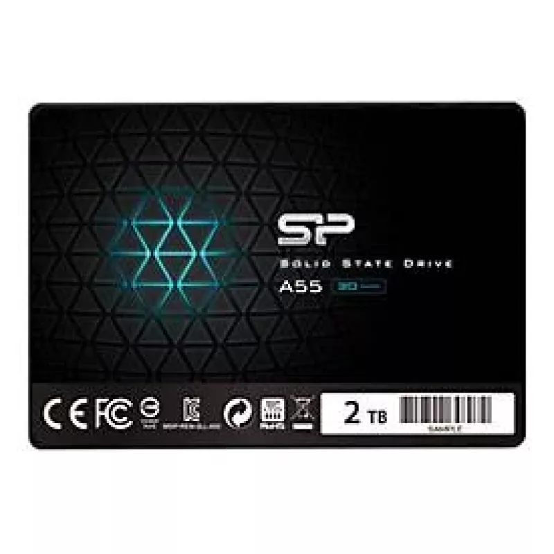 2.5 inch SATA III SSD Silicon Power Ace A55 — 2 TB, 560/530 MB/s, 3D NAND