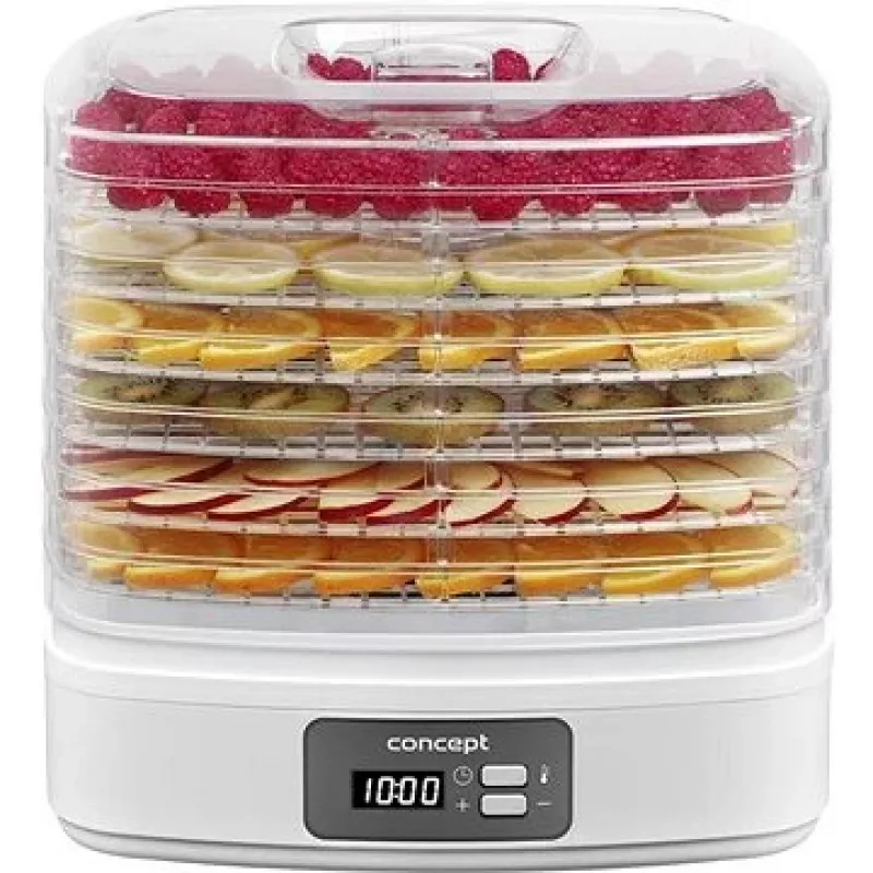 Food dehydrator Concept Solution SO2080, 260 W, white, 25 cm tray diameter