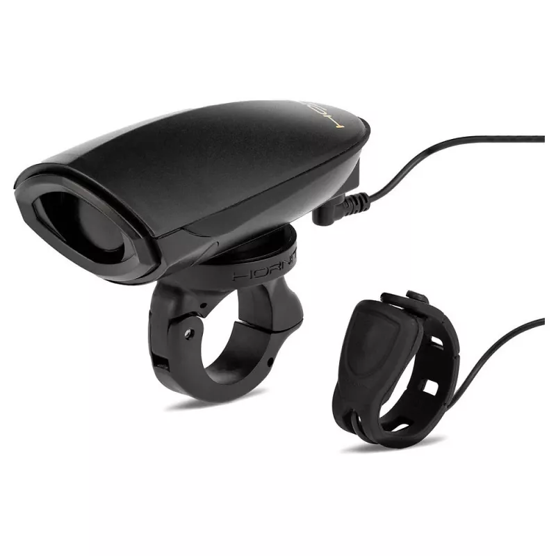 Bicycle horn Hornit 140 dB Black