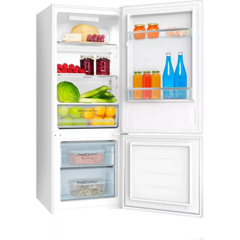 Amica Fridge/Freezer Combination, KGCL 384 160 W, 144 cm Portrait, 54 cm wide